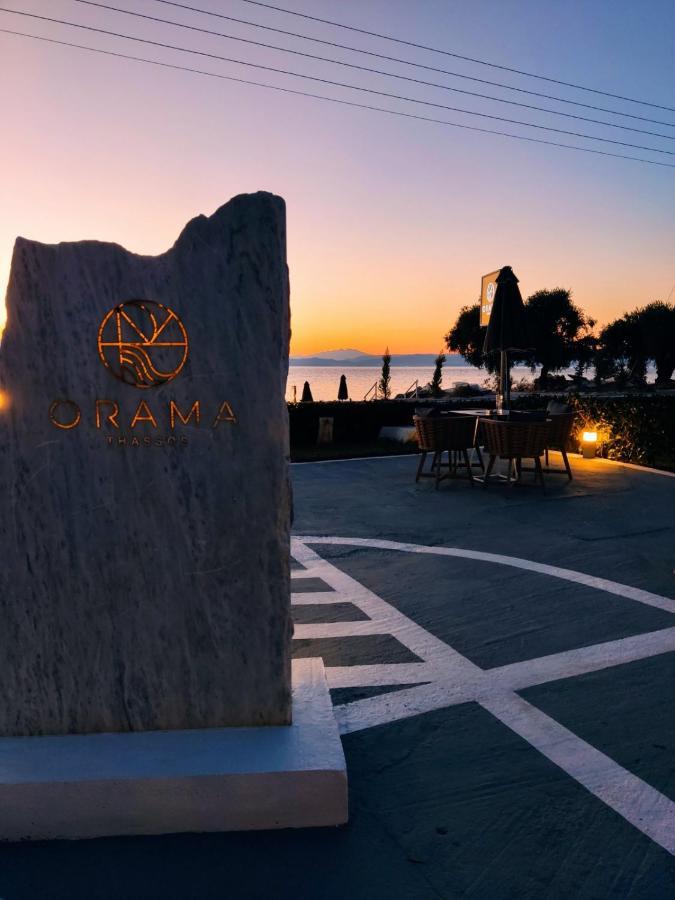Orama Thassos Hotel Скала Сотирос Екстериор снимка