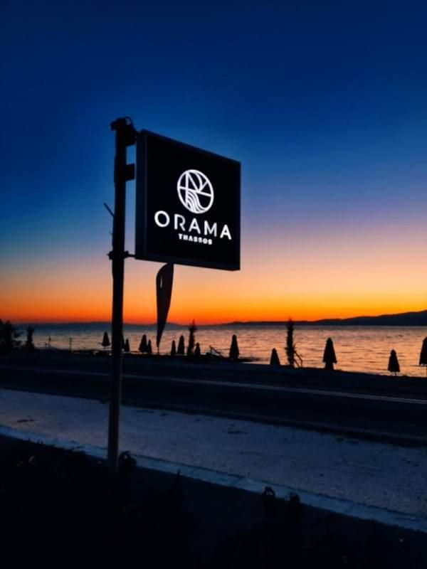 Orama Thassos Hotel Скала Сотирос Екстериор снимка